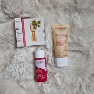 Beauty Bundle Clarins Lip Comfort Oil 01 Honey Body Fit Anti-cellulite Contourin